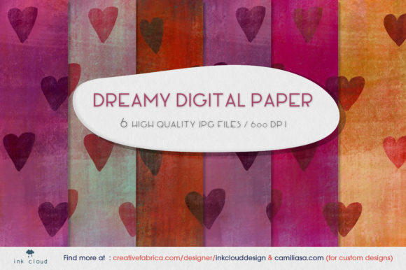 Download 6 Cute Digital Paper Background Patterns - Cute digital paper Collection