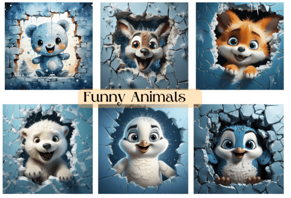 Download 3D Cute Animal Background - Premium Resources