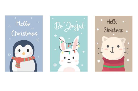 Download Christmas Greeting Card Set - Greeting Collection